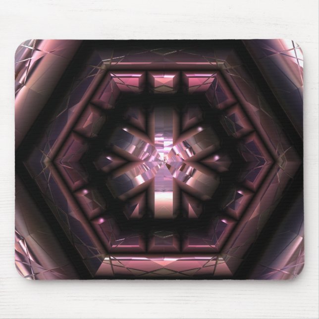 Futuristiska Chrystal X7-6 Musmatta (Framsidan)