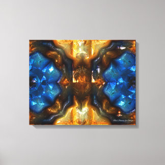 Futuristiska Chrystal X8-1 Wrapped Canvas