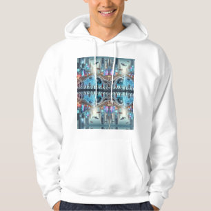 Futuristiska City Basic Hooded Sweatshirt