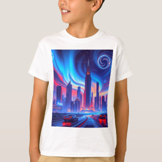 Futuristiska City Boys T-Shirt