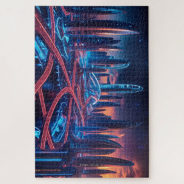 Futuristiska City Pussel