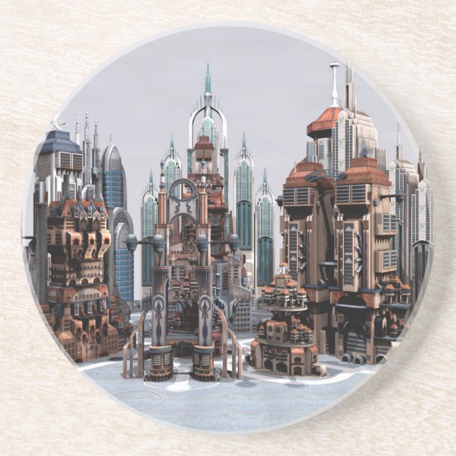 Futuristiska City Underlägg (Framsidan)