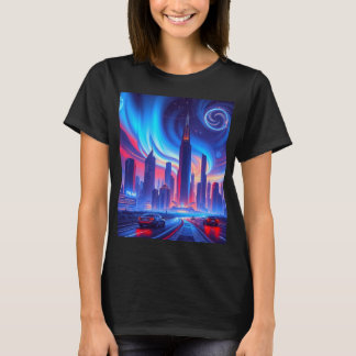 Futuristiska City Women's T-Shirt