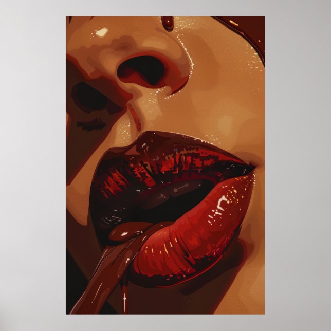 Futuristiska Cityscape Soluppgång Poster (Framsidan)