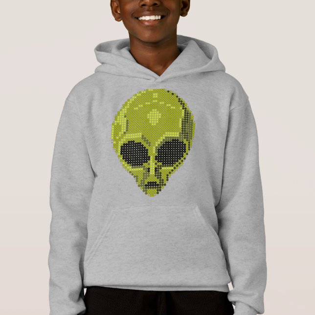 Futuristiska & Cosmic Stil Hoodie T Shirt (Framsida)