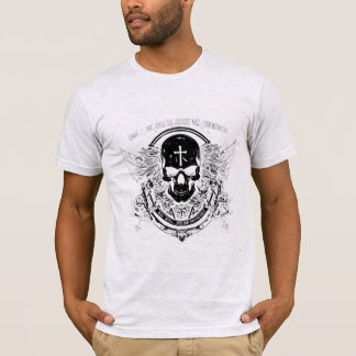 Futuristiska Cyber Skeleton T Shirt