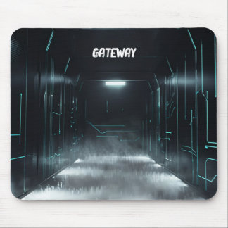 Futuristiska Cyber Tunnel Mousepad Musmatta