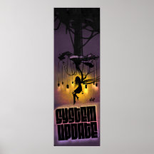 Futuristiska Cyberpunk Sci Fi Fantasy VR Artwork