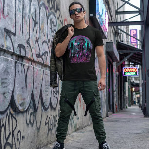 Futuristiska Cyborg Art T-Shirt