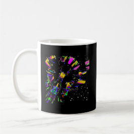 Futuristiska Digital Art Creations Kaffemugg