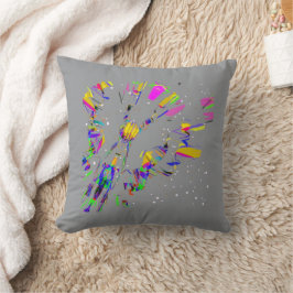 Futuristiska Digital Art Creations Kudde