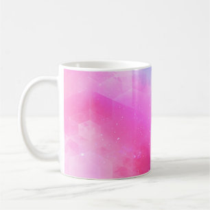 Futuristiska för abstrakt i bakgrunden kaffemugg
