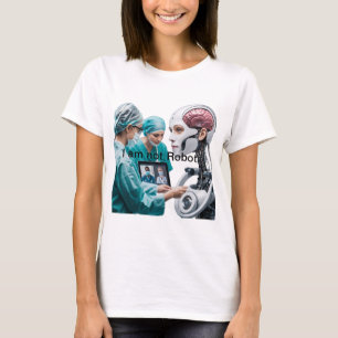 "Futuristiska Healthcare: Mercing Minds and Maskin T Shirt