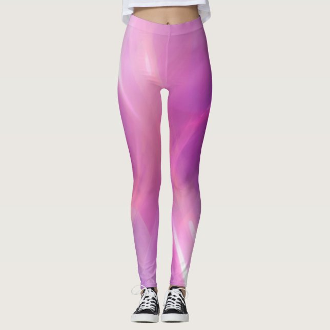 Futuristiska Iridescent Leggings (Framsida)