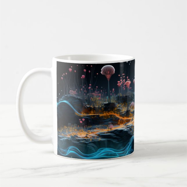 Futuristiska Kaffemugg (Vänster)