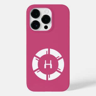 Futuristiska med sci-Fi Monogram Ro Rosa