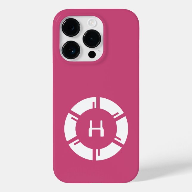 Futuristiska med sci-Fi Monogram Ro Rosa (Baksida)