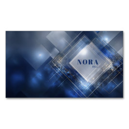 Futuristiska Modern geometrisk teknik Magnetiska Visitkort