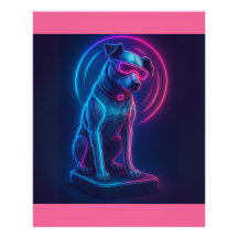 Futuristiska Nipper RCA Victor Hund