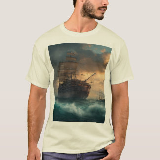 Futuristiska Oceaner: fraktens utveckling T Shirt