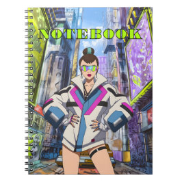 Futuristiska Pop Star 0003 Anteckningsbok