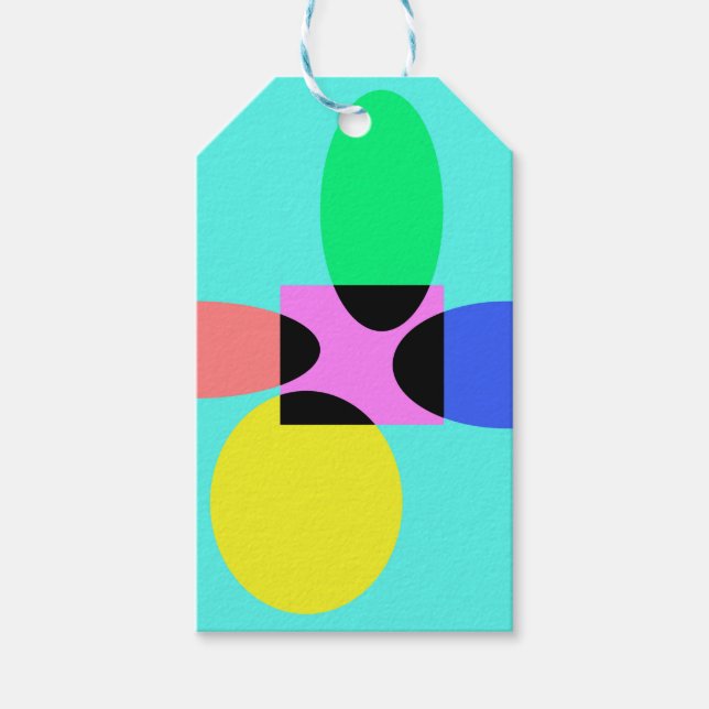 Futuristiska Presentetikett (Framsidan)