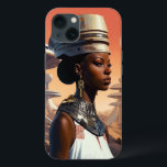 Futuristiska Queen Afrofuturistic Science fiction<br><div class="desc">Fantasy Art products by The Lunarium.</div>