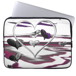 Futuristiska Romantik Laptop Fodral