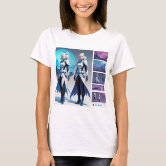 Futuristiska Sci-Fi Fantasy Art | Heroine T Shirt