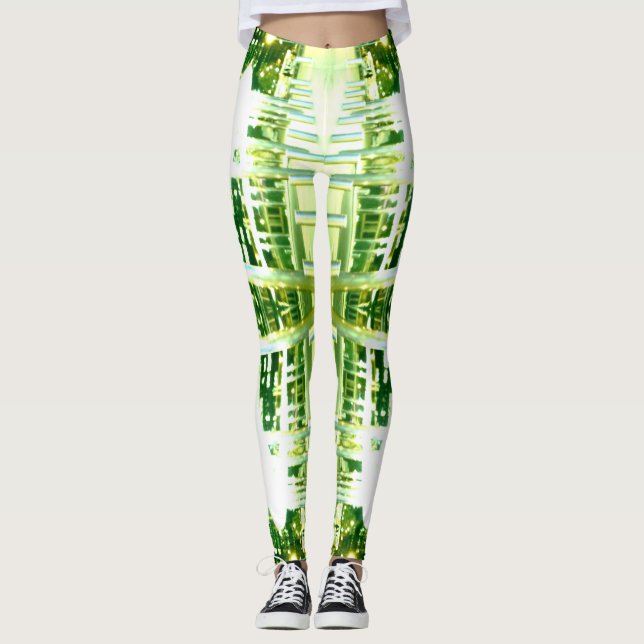 Futuristiska Sci Fi för CyborgRoboticsrobotar Leggings (Framsida)