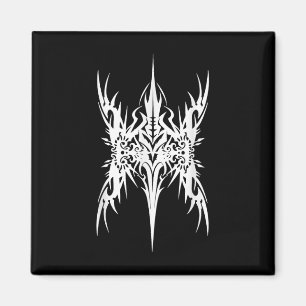 Futuristiska Sigil Butteryfly Cyber Tattoo Cybersi Magnet
