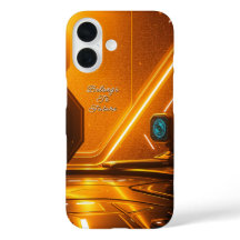 Futuristiska Space Station Insida