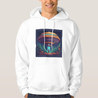 Futuristiska T-Shirt-design Hoodie