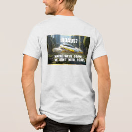 Futuristiska T-Shirt. Flygande fordon. T Shirt