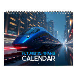 Futuristiska Tåg Kalender