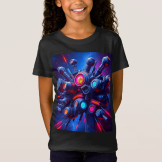 Futuristiska Tech Orb Girls' T-Shirt