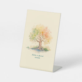 futuristiska träd pedestal