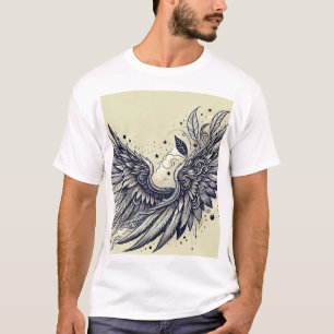 Futuristiska Vinge Tatto Tee