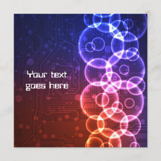 Futuristiskadesigninbjudan Inbjudningar