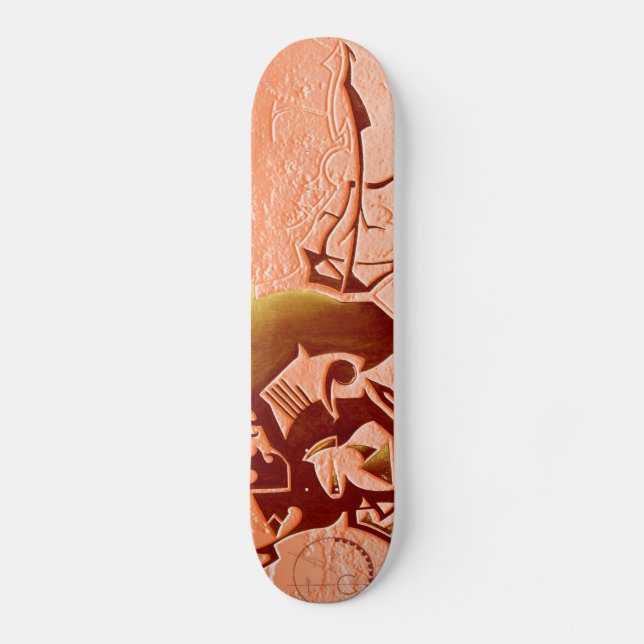 FuturistiskaEvo Skateboard Bräda 20,5 Cm (Framsida)