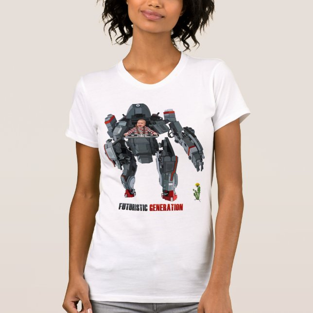 Futuristiskageneration Tee Shirt (Framsida)