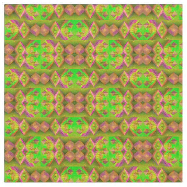 Futuristiskans geometriska sömlösa abstrakt mönste tyg (Närbild)