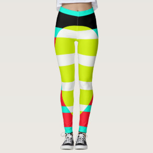 Futuristiskans solnedgång leggings