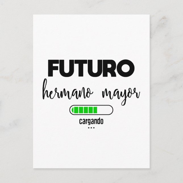 Futuro hermano borgmästare cargando vykort (Framsida)