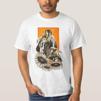 Fuu Jin och Mugen Samurai Champloo T Shirt