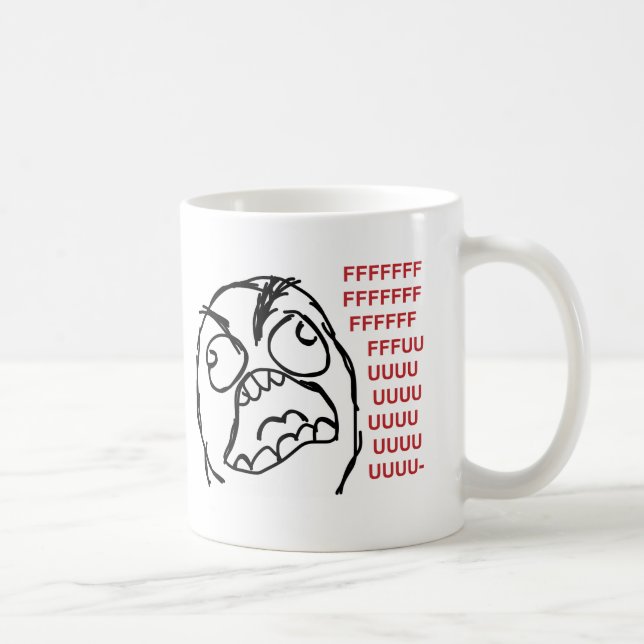 Fuuuu för ursinnegrabbfuuu kaffemugg (Höger)
