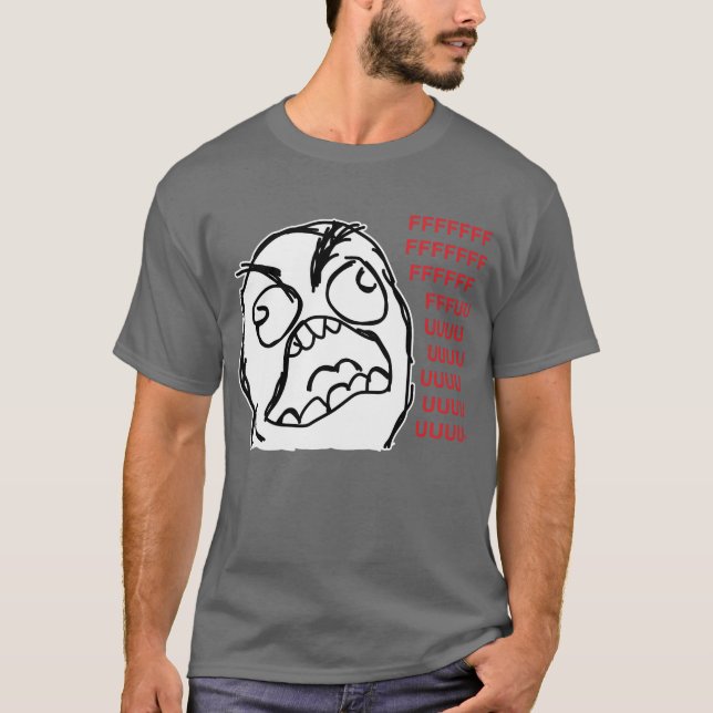 Fuuuu för ursinnegrabbfuuu tee (Framsida)