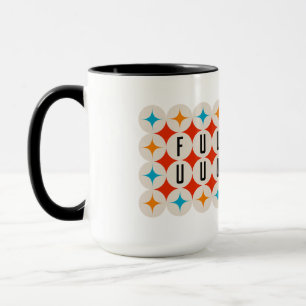 Fuuuuck Retro Parody Mugg