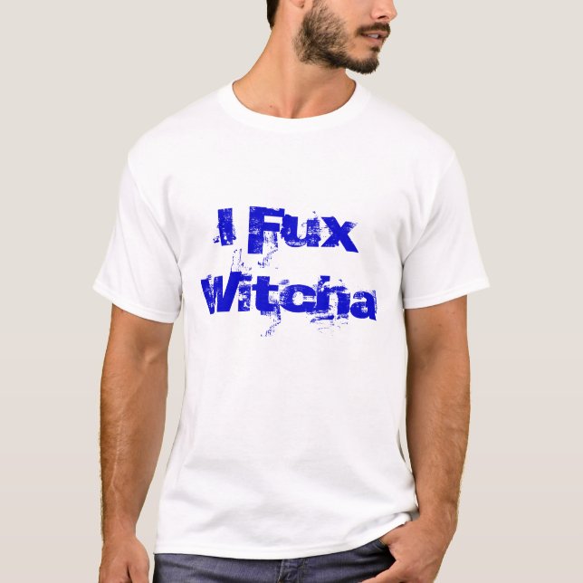 Fux Witcha vit T Tröja (Framsida)