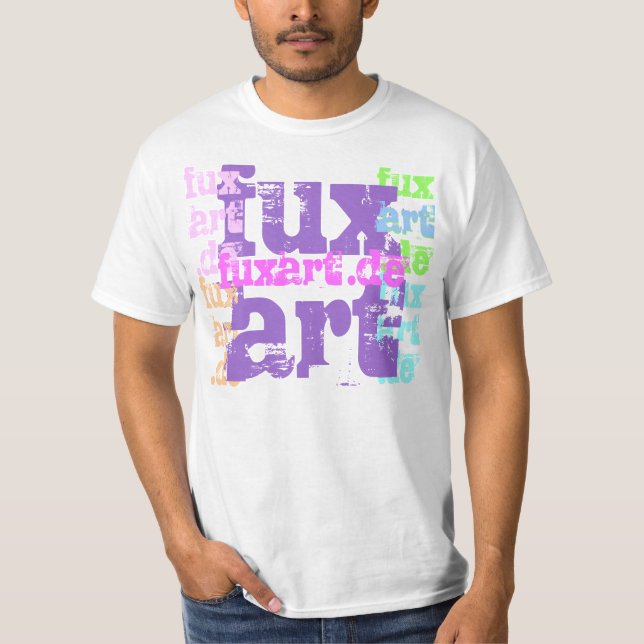 fuxart multicolored t shirt (Framsida)